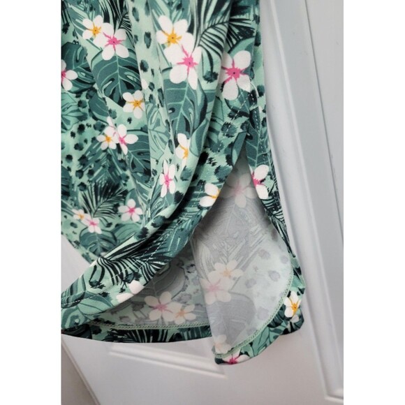 Cynthia Rowley Tropical Floral Midi Dress Size M - Picture 6 of 8